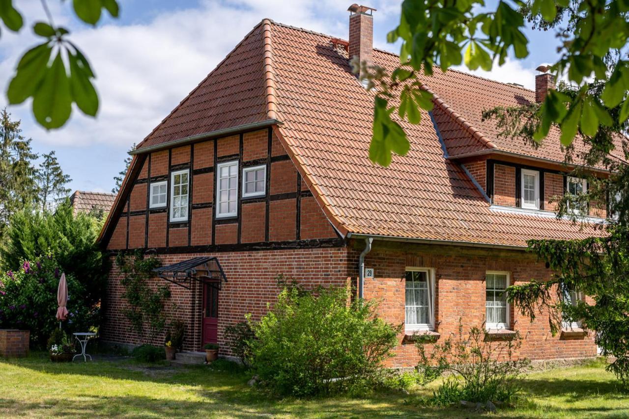 Ferienwohnung 1 Im Landhaus Am Wildpark Boek Exteriér fotografie